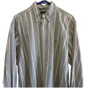 Polo Ralph Lauren Y2K Button Down. Size 17/34